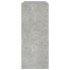 Estantería/divisor de espacios gris hormigón 80x30x72