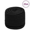 Cuerda de trabajo poliéster negro 16 mm 25 m
