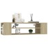 Mueble de TV colgante contrachapada roble Sonoma 100x30x26,5