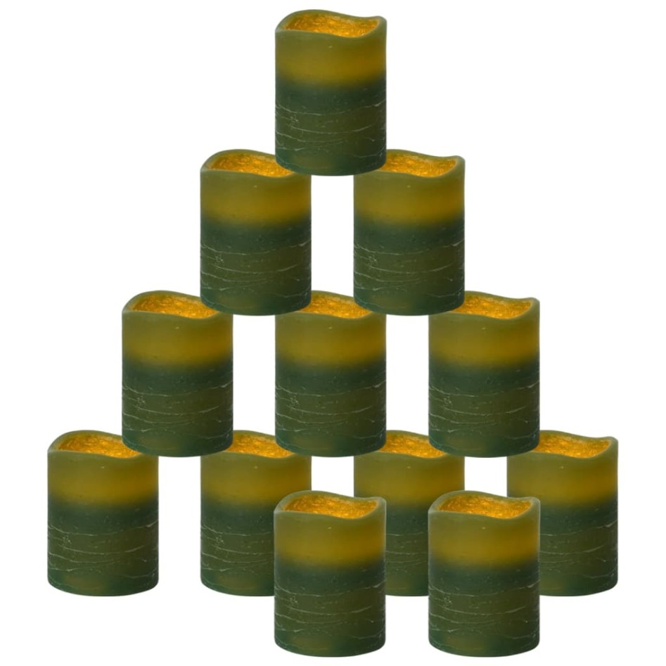 Velas sin llama luz LED 24 uds con mando a