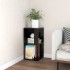 Mueble de esquina madera contrachapada negro 33x33x67