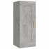 Armario de pared madera de ingeniería gris hormigón 35x34x90