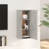 Armario de pared madera de ingeniería gris hormigón 35x34x90