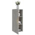 Armario de pared madera de ingeniería gris hormigón 35x34x90