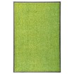 Felpudo lavable verde 60x90 cm