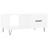 Mesa de centro madera contrachapada blanco 90x50x40