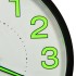 Reloj de pared luminoso negro 30