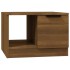 Mesa de centro madera de ingeniería roble marrón 50x50x36