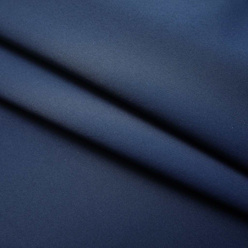 Cortinas opacas con ganchos 2 piezas azul 140x225