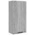Armario de baño de pared gris sonoma 32x20x67