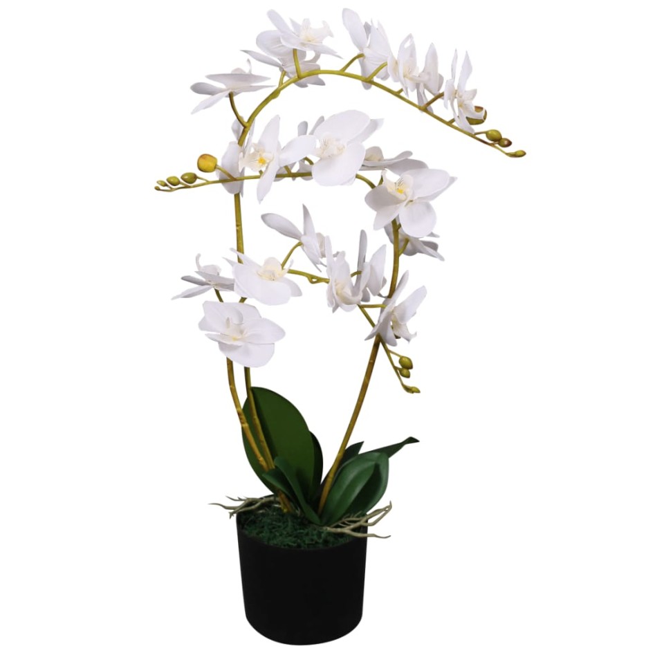 Planta artificial orquídea con macetero 65 cm