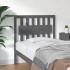 Cabecero de cama madera maciza de pino gris 95,5x4x100