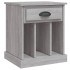 Mesita de noche color gris Sonoma 43x36x60