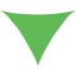 Toldo de vela HDPE verde claro 160 g/m² 5x5x6