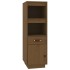 Aparador alto madera maciza de pino marrón miel 34x40x108,5