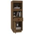 Aparador alto madera maciza de pino marrón miel 34x40x108,5