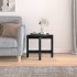 Mesa de centro de madera maciza de pino negro Ø52,5x45