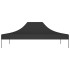 Techo de carpa para celebraciones negro 4,5x3 m 270
