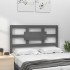 Cabecero de cama madera maciza de pino gris 95,5x4x100