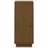 Aparador de madera maciza de pino marrón miel 34x40x75