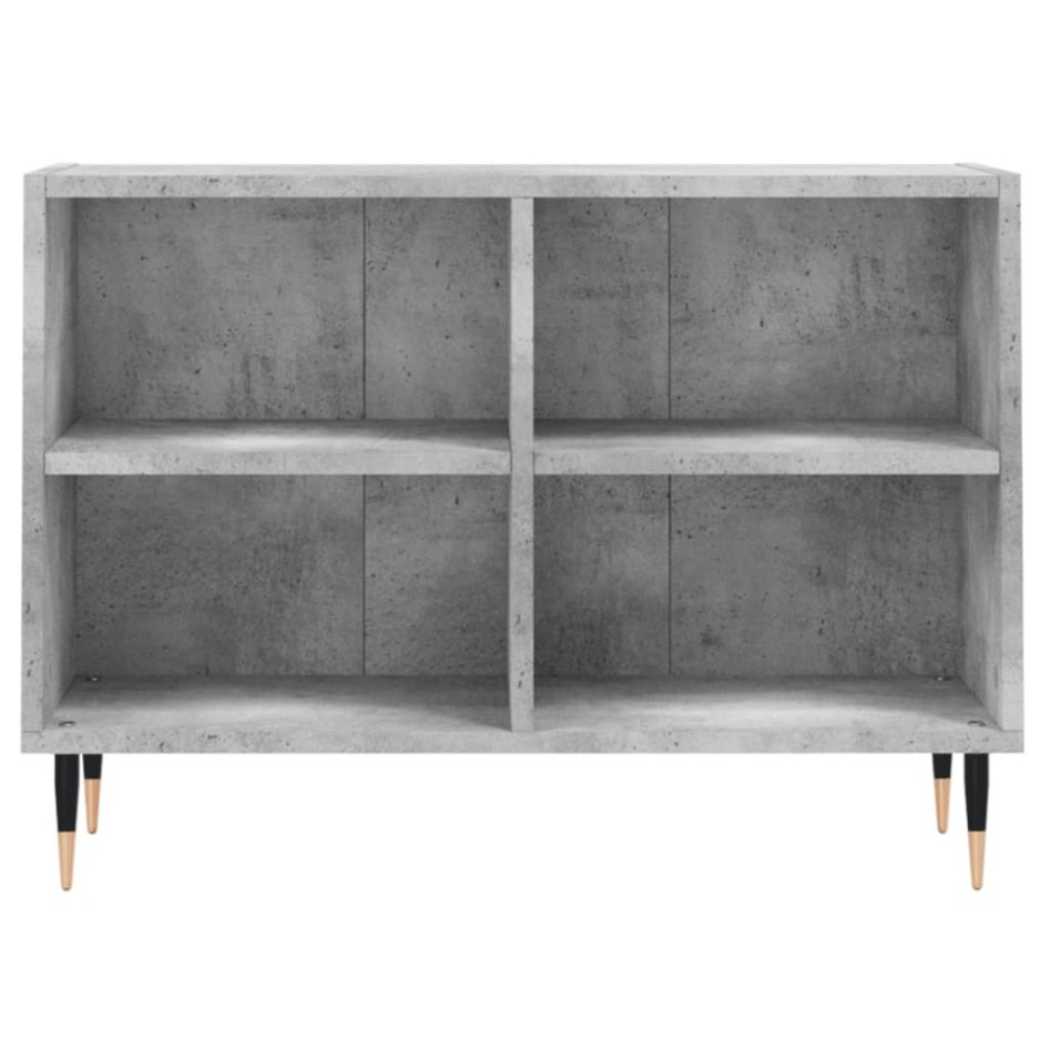 Mueble de TV madera de ingeniería gris hormigón 69,5x30x50