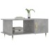 Mesa de centro madera contrachapada gris hormigón 90x50x40