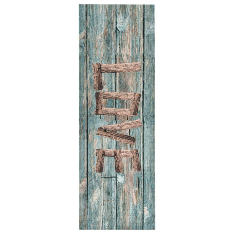 Alfombra de cocina lavable Love 60x180