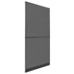 Mosquitera con bisagras para puertas antracita 100x215 cm
