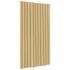 Toldo para balcón de tela oxford amarillo y naranja 140x240