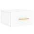 Mesita de noche de pared blanco 35x35x20