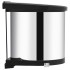 Papelera de cocina empotrada acero inoxidable 8