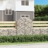Cesta gaviones forma arco hierro galvanizado 100x30x120/140