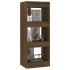 Estantería/divisor madera ingeniería marrón roble 40x30x103