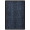 Felpudo de rayas azul 80x120 cm