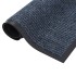Felpudo de rayas azul 80x120