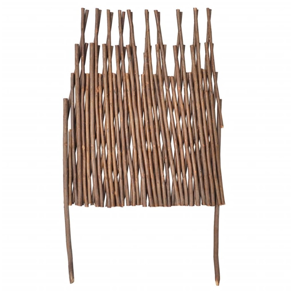 Valla enrejada de sauce 5