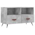 Mueble para TV madera contrachapada gris hormigón 80x36x50