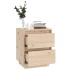 Mesita de noche madera maciza de pino 40x35x50