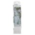 Nature Enrejado de jardín 100x200 cm PVC blanco