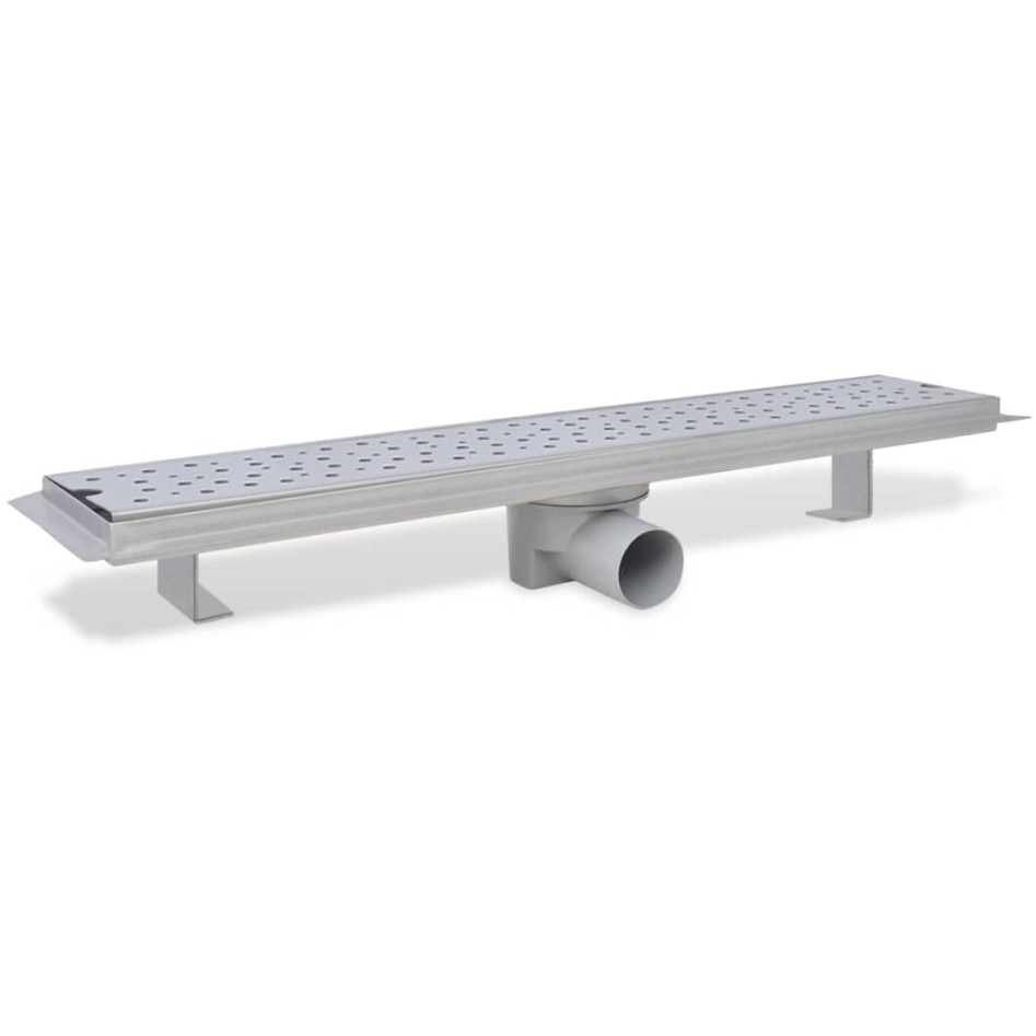 Desagüe de ducha lineal burbuja acero inoxidable 630x140