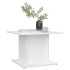 Mesa de centro madera de ingeniería blanca 55,5x55,5x40