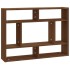 Estantería de pared madera ingeniería roble marrón 75x16x55
