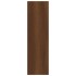 Estantería de pared madera ingeniería roble marrón 75x16x55