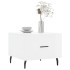 Mesa de centro madera de ingeniería brillo blanco 50x50x40