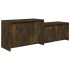 Mueble de TV madera de ingeniería roble ahumado 146,5x35x50