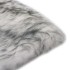 Cojines de sillas 2 uds piel oveja genuina mezcla gris 40x40