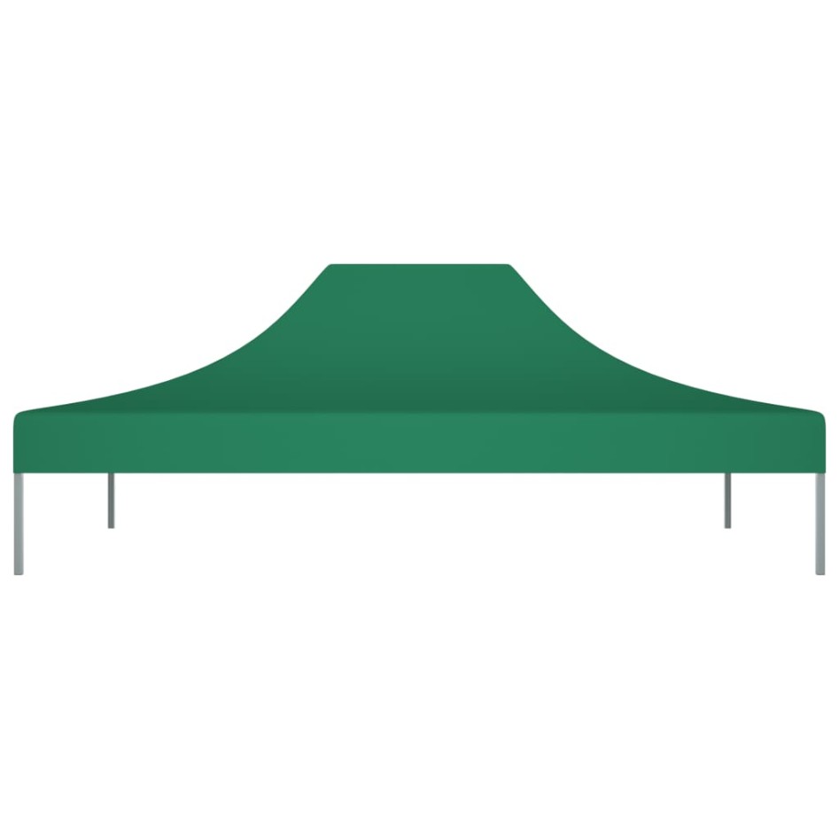 Techo de carpa para celebraciones verde 4,5x3 m 270