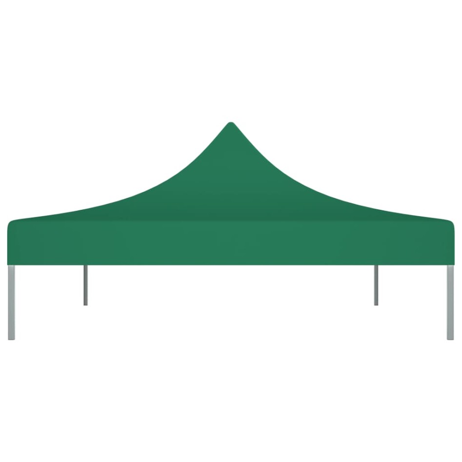 Techo de carpa para celebraciones verde 4,5x3 m 270