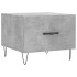 Mesa de centro madera de ingeniería gris hormigón 50x50x40
