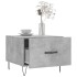 Mesa de centro madera de ingeniería gris hormigón 50x50x40